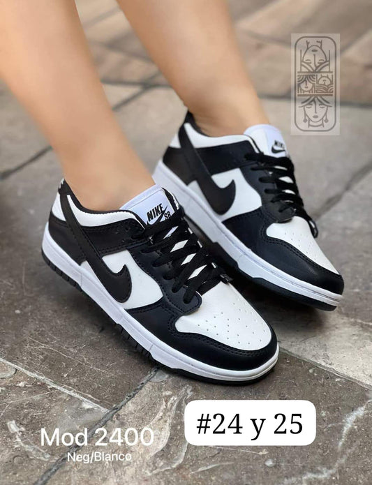 S.TENI NIKE NEGRO/BLANCO  MOD.2400 #4