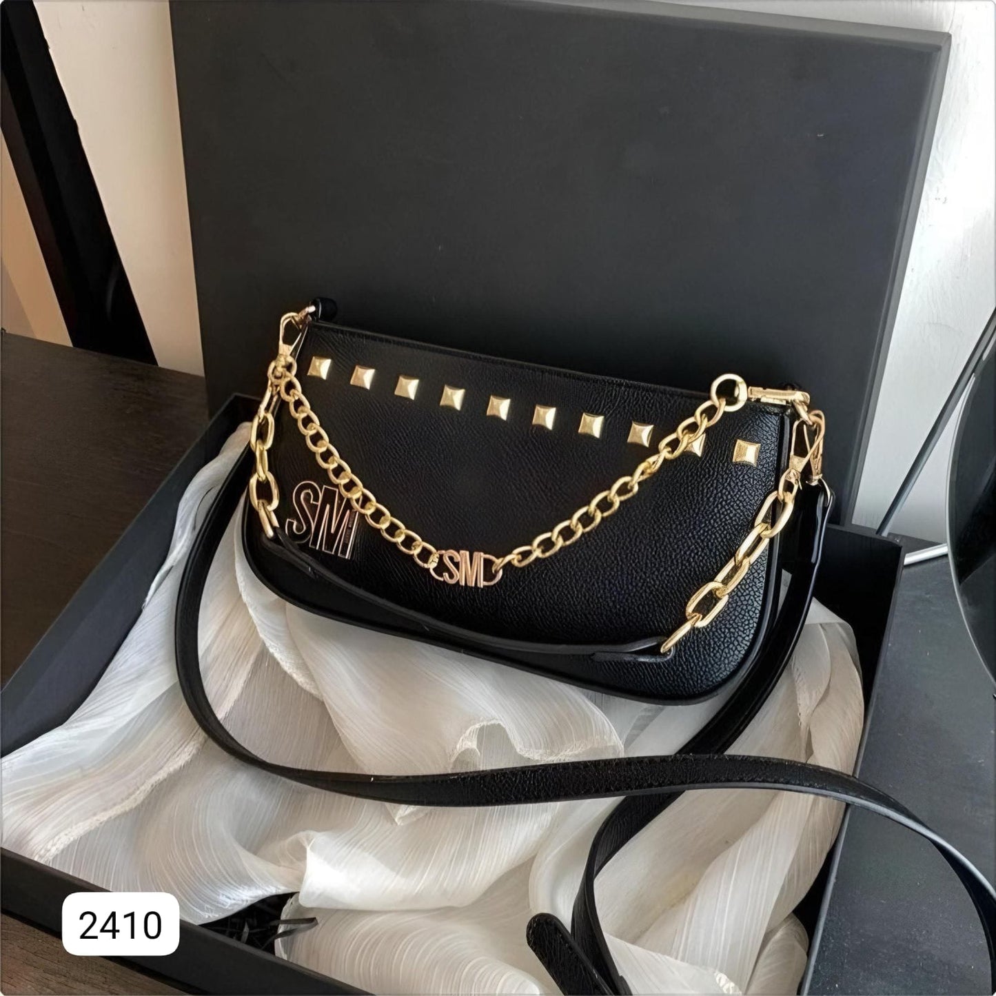 I.BOLSO STEVE MADDEN NEGRA V/COLORES