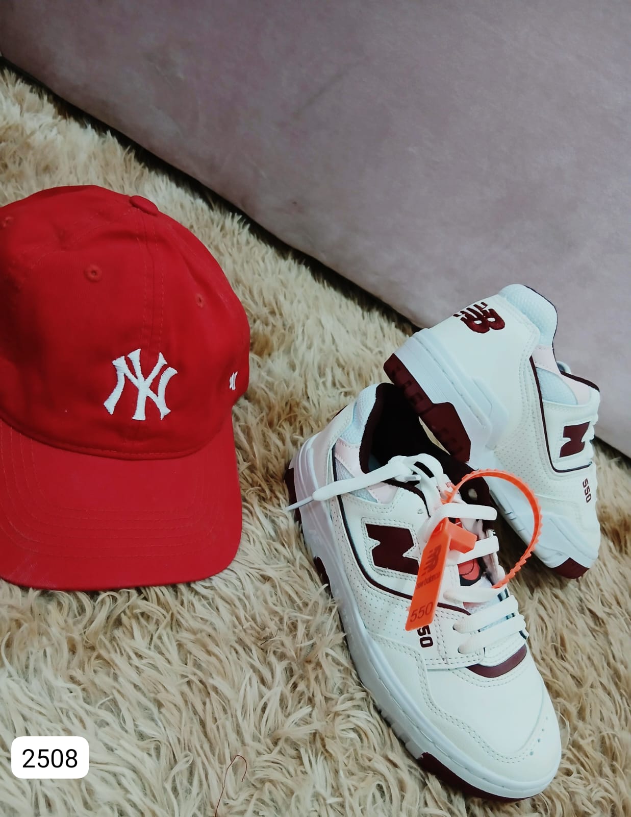J.TENI NEW BALANCE BCO/VINO #3