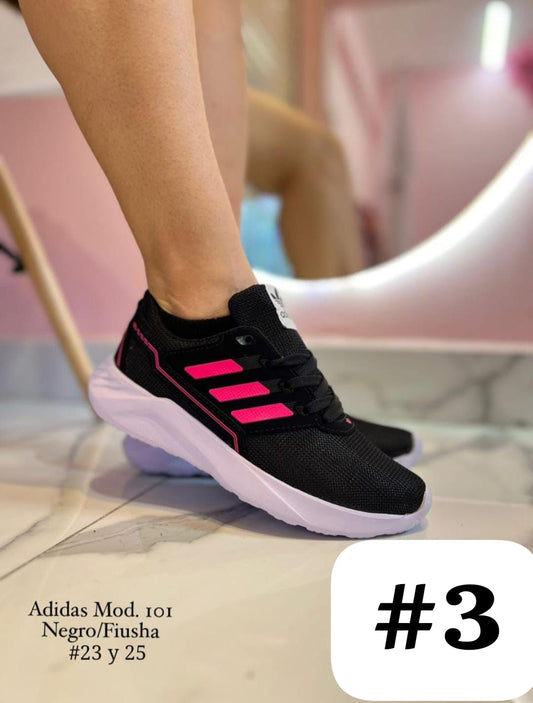 J.TENI ADIDAS NGRO/FIUSHA MOD.101A #3