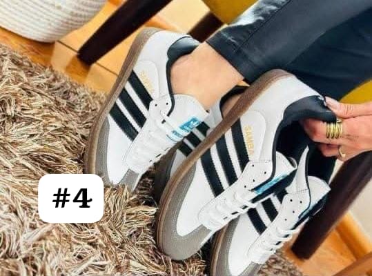 J.TENI ADIDAS SAMBA BLANCO/NGRO #4