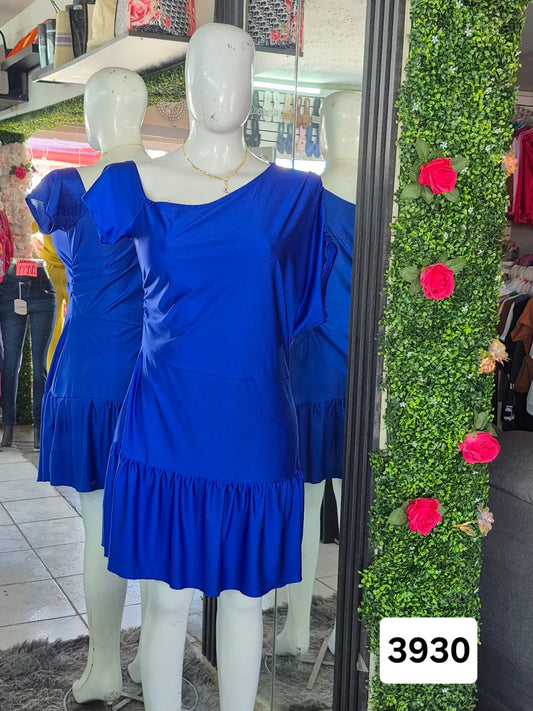 V.VESTIDO HOMBRO CAIDO SATIN V/C T.EXTRA