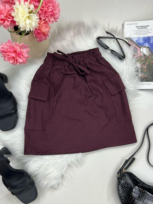 BB.CONJUNTO FALDA  CARGO TOP