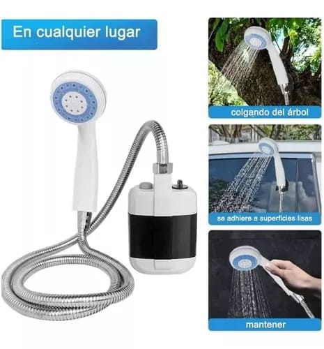 I.REGADERA PORTABLE C/BATERIAS RECARGABLE