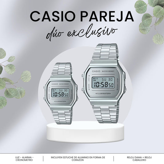 I.DUO PAREJA RELOJ CASIO